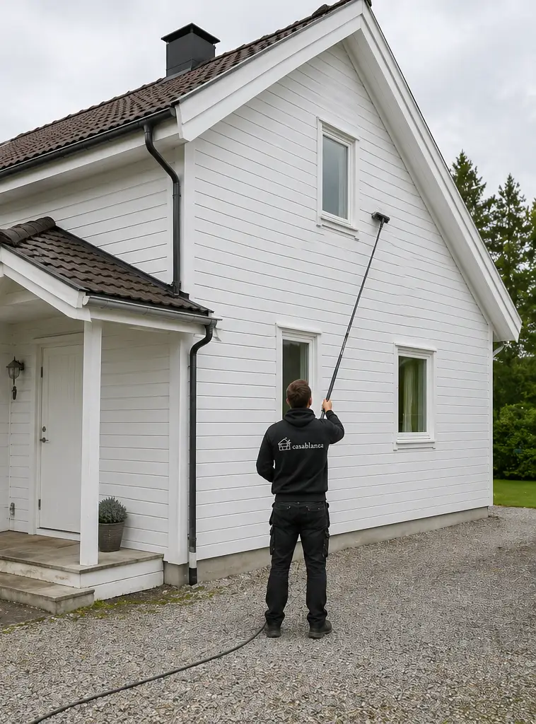Hus langs Oslofjorden